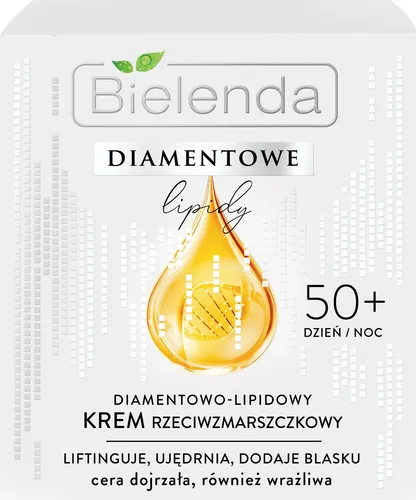 Bielenda Diamond Lipid 50+ Cream Anti-Wrinkle Lifting Firming Radiance 50ml