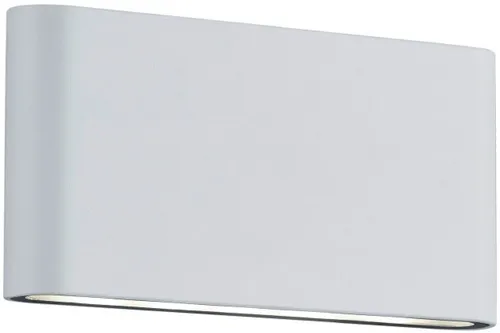 Trio Leuchten LED Außenleuchte Thames II 227660231 - Energieeffiziente LED Außen Wandleuchte in Weiß, ideal für den Außenbereich. Robuster Aluminium Druckguss, IP54 Schutz und warmweißes Licht mit 2x 450 Lumen für stimmungsvolle Up & Down Effekte.