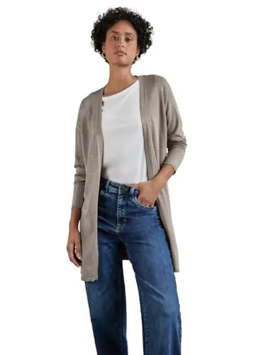 Street One Damen Langer Feinstrickcardigan von Street One