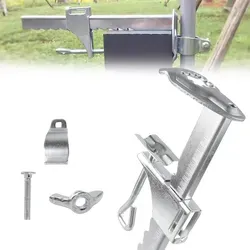 Sonnenschirmhalterung Für Balkon: Längliche Sonnenschirmklemme, Halterung Für Balkontische Und Geländer, Stabile Schirmhalterung Aus Eisen, Klemmbereich 0–20 Cm