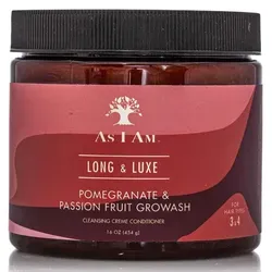 As i am LONG & LUXE GroWash Cleansing Creme Conditioner 16oz 454g reinigende Haarspülung