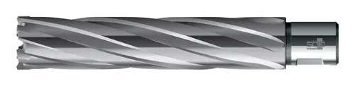 Kernbohrer HKE-L Weldon HM extralang, 52 x 110mm - Zubehör für Elektrowerkzeug, ideal für präzise Bohrungen mit minimaler Energie und hoher Effizienz dank innovativer Kerntechnologie.