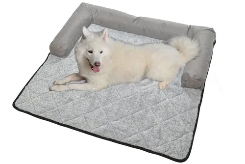 RAIKOU Hundematte Hundebett Hundsofa Tierbedarf Tiebett M L XL, Plüsch, 70X90cm 90x90cm Waschbar Rutschfest