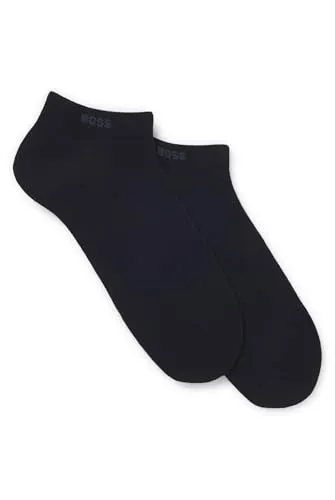 BOSS Herren 2p Uni Cc Sneakersocken, Dunkelblau, 43-46 EU