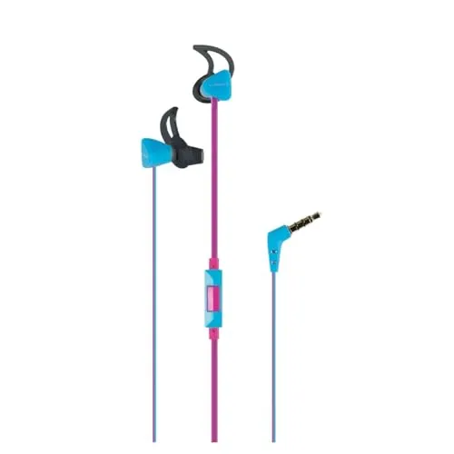 Vivanco SPX 60 In-Ear Sport-Kopfhörer - spritzwassergeschützt, ideal für Sport und aktive Nutzung, mit Mikrofon für Smartphone und MP3-Player