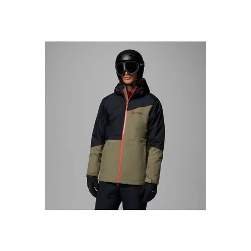 Columbia Iceberg Point II Jacket XL - stone green, black - Herren Skijacken mit wasserdichter Omni-TECH Technologie und Omni-HEAT Wärmereflexion für optimalen Schutz und Komfort bei extremen Wetterbedingungen.
