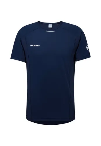 Mammut Aenergy FL T-Shirt Herren Marine S - Outdoor & Funktionsshirts für Herren: Leichtes First-Layer mit Bodymapping-Mesh für optimalen Komfort und effektiven Feuchtigkeitstransport – ideal für schweißtreibende Aktivitäten.