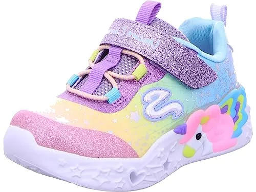 Skechers Unicorn Charmer - Twilight Dream 302681N-PRMT, Girl Sneakers,Sports Shoes, Multicolour, 24 EU
