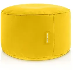 Green Bean Sitzsack-Hocker Gelb - Vielseitiger Pouf - Sitzsäcke: Praktischer Hocker mit abnehmbarem, waschbarem Bezug in 45 x 25 cm. Ideal als Fußablage oder Sitzgelegenheit, passt sich dank EPS-Perlen flexibel an und sorgt für ergonomischen Komfort.