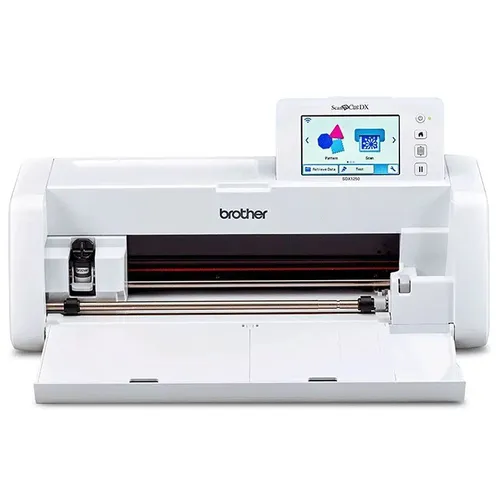 Brother ScanNCut SDX1250 Schneidemaschine - Plotter mit automatischer Messereinstellung und integriertem Scanner, ideal für kreative DIY-Projekte und vielseitige Materialverarbeitung.