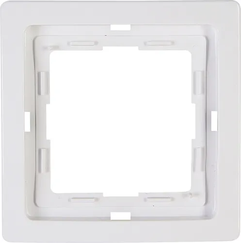 Kopp VENEDIG reinweiß 1-fach Rahmen