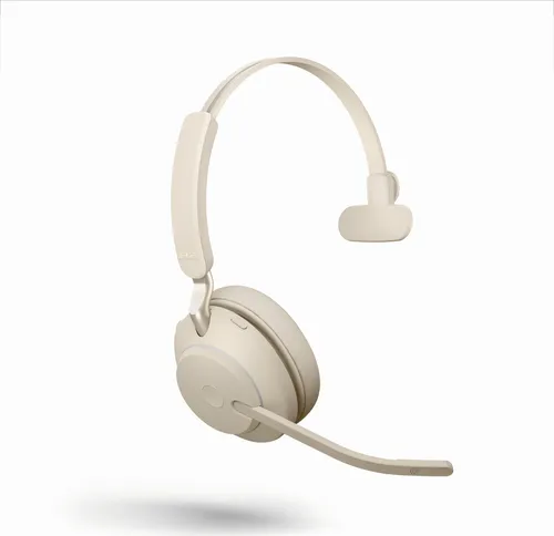 JABRA Evolve2 65 Monaural UC USB-C Bluetooth Headset in beige von Jabra YOU'RE ON