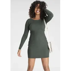 Strickkleid MELROSE für Damen, Gr. 42, graugrün