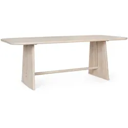 Esstisch Elisheva aus Mangoholz, 200 cm - Esstisch aus robustem Mangoholz, ideal für gesellige Familienabende und besondere Anlässe. Schaffen Sie einen einladenden Essbereich mit Platz für alle!