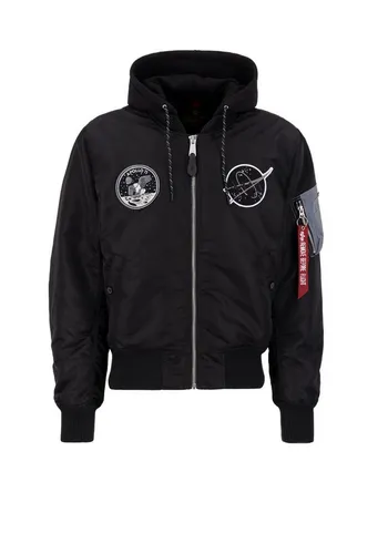 Alpha Industries Bomberjacke MA-1 VF Hood Dark Side