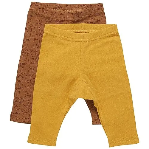 PIPPI 2er Pack Baby Leggings - Bequeme Baby Leggings aus hochwertigen Materialien, ideal für jeden Anlass. Mit elastischem Bund für hohe Bewegungsfreiheit. In zwei Farben erhältlich, perfekt kombinierbar mit Bodys und Blusen.