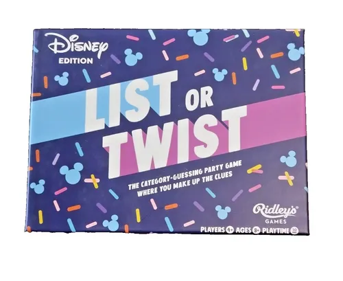 List or Twist -Disney Ridley's von Disney