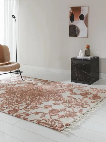 benuta Nest Teppich, Terracotta, Rechteckig 120x170 cm - Moderner Teppich in Terracotta mit ansprechendem Grafikmuster. Ideal für jeden Raum, sorgt für Gemütlichkeit und Stil. Entdecken Sie die Vielfalt unserer Teppiche für ein harmonisches Wohnambiente.