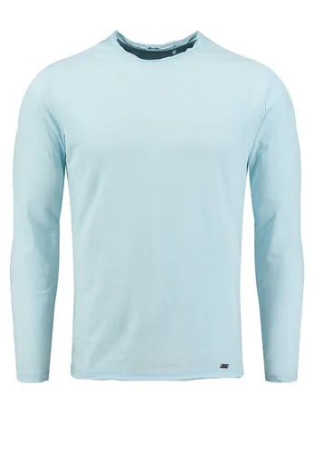 Key Largo Herren Langarmshirt MLS Cheese Round - Sportliches Langarmshirt aus 100% Baumwolle von Key Largo. Bietet hohen Tragekomfort mit normaler Passform. Ideal für elegante und lässige Looks.