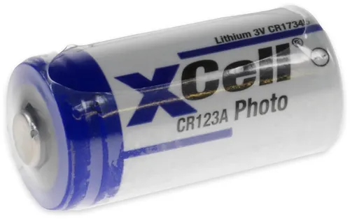 XCELL Lithium-Fotobatterie CR123A bulk, 3 V-, 1550 mAh von X-CELL