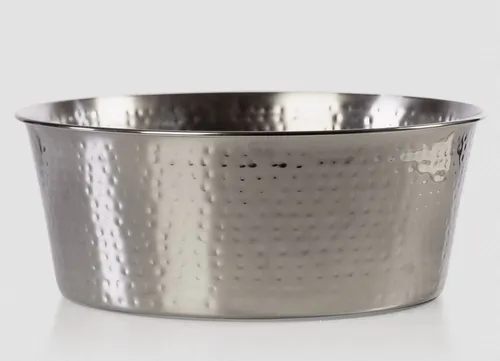 Davartis Wellness Fußbadewanne Shelly aus Edelstahl - Ø39cm