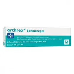 Arthrex Schmerzgel - Schmerzlindern für Sportverletzungen: Das Arthrex Schmerzgel bietet eine gezielte Anwendung zur Unterstützung bei Zerrungen und Prellungen. Ideal für den schnellen Einsatz bei akuten Beschwerden.