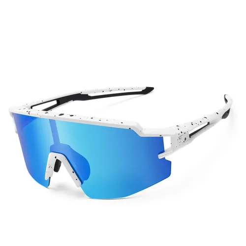 ROCKBROS Kinder Fahrradbrille UV400, Polarisierte Sportbrille - Leichte ROCKBROS Kinder Fahrradbrille mit UV400-Schutz, ideal für Outdoor-Aktivitäten. Die rutschfeste, verstellbare Passform sorgt für Komfort und Sicherheit bei jedem Abenteuer.