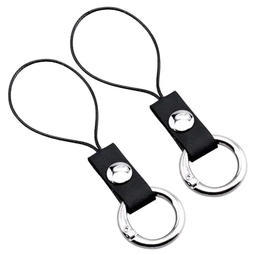 VKO Kameragurtadapter Fernglasadapter Schnellverschluss mit geteiltem Ring zum Anbringen eines Kameragurt an der öse für Kompakt Kameras und Ferngläser (1 Paar)