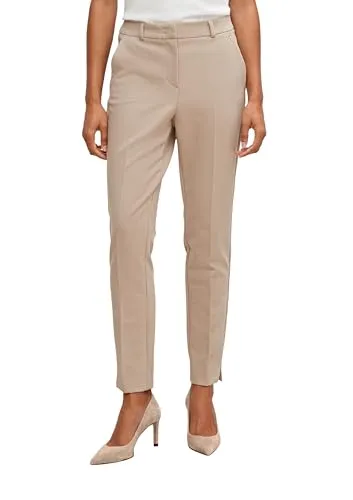 comma Damen 60.2.61.18.180.2126412 Hose, 8091 beige, 40