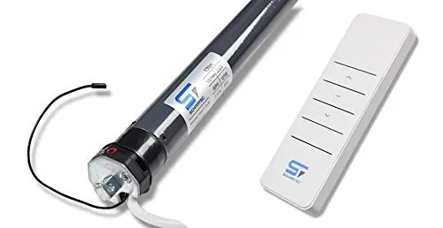 SCHARTEC Funk-Rolladenmotor inkl. Rolladen Fernbedienung