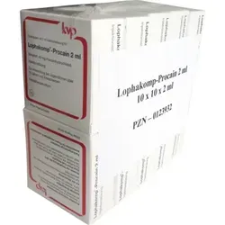 Lophakomp Procain 2 ml Injektionslösung von Köhler Pharma