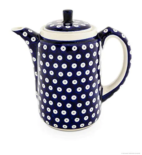 Bunzlauer Keramik Kaffeekanne 1.25L B=20,0cm, H=20,1cm, Dekor 42