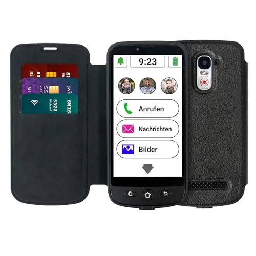 Produktbild swissvoice Smartphone S510-M mit Magnetischem Ladekabel und Schutzhülle
