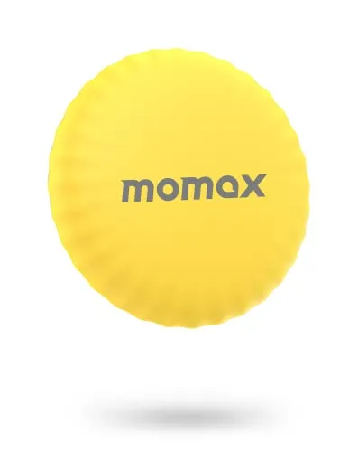 MOMAX Key Finder Tracker Tag funktioniert mit Apple Find My (nur iOS 18+), Key Tracker mit App, Sound-Position, Schlüsselfinder für Gepäck, Koffer, Geldbörse