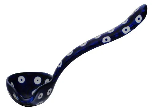 Bunzlauer Keramik Soßenkelle 16.8 x 7.5 cm im Dekor 42