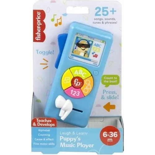 Fisher-Price Odtwarzacz muzyczny 123 (Tschechisch, Polnisch, Ungarisch, Englisch, Slowakisch) (HRC30)