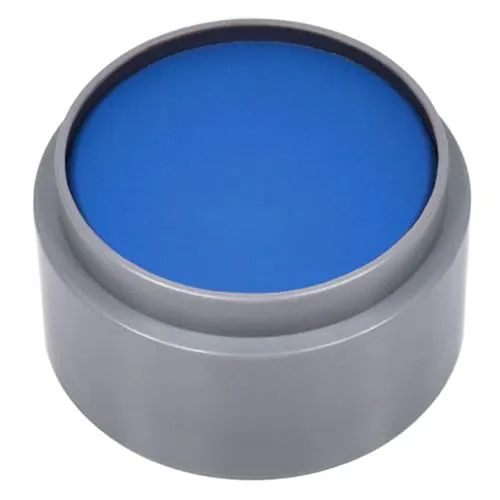 GRIMAS Creme-Make-up Theaterschminke, 304 Kornblumenblau, 2.5ml deckende Fettschminke für Visagie und mehr, wischbar, glutenfrei, unparfümiert