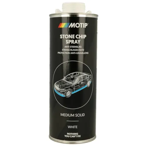 Motip Unterbodenschutz Steinschlagspray Medium Solid - Weiss 1L 000013