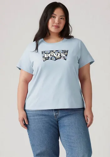 Levi's® Plus T-Shirt PL PERFECT TEE XXL (50/52) - Modisches Plus T-Shirt aus 100% Baumwolle, ideal für den Alltag. Kurzarm und in ansprechendem Floral-Design. Pflegeleicht und bequem, perfekt für entspannte Looks.