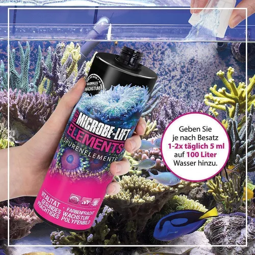 Microbe-Lift Magnesium - Magnesium sicher erhöhen Meerwasser 118 ml