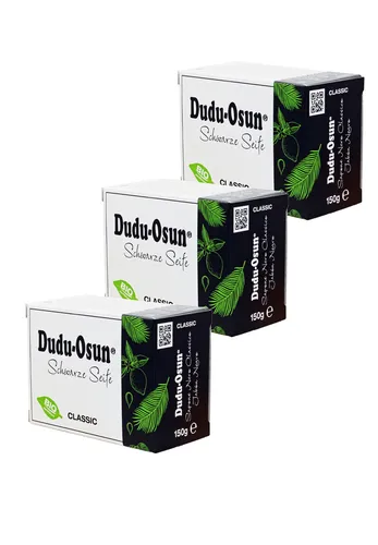 Dudu-Osun schwarze Seife Classic aus Afrika Bio Zertifiziert mit Parfüm 450 g