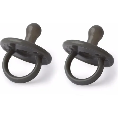 Filibabba Silikon Schnuller 2er-Pack in grau von Filibabba