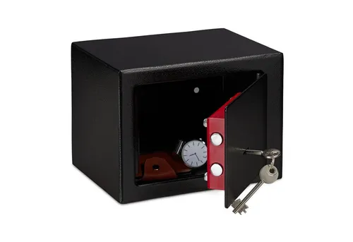 Relaxdays Möbeltresor mit Schlüssel