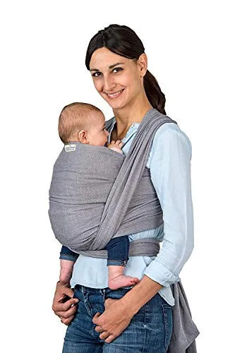 AMAZONAS Carry Sling Tragetuch 510 cm – Ergonomisch und Komfortabel für Neugeborene bis 3 Jahre
