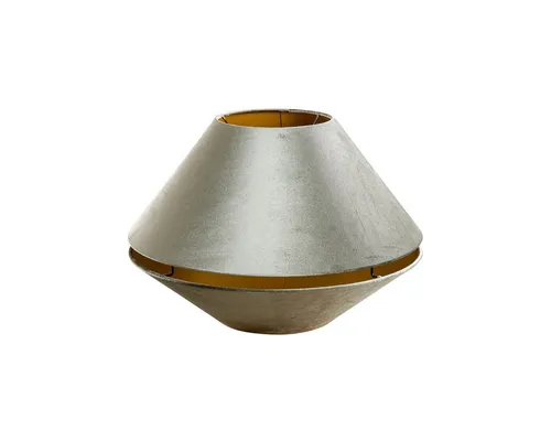 Qazqa Lampenschirm Cilinder Velours in Grün - Eleganter, doppelter Samtlampenschirm mit luxuriöser goldener Innenseite. Ideal für Pendelleuchten und Stehleuchten, sorgt für warmes Licht und verleiht jedem Raum eine stilvolle Atmosphäre.