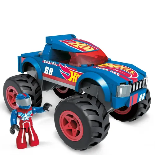 MATTEL MEGA Construx Hot Wheels™ Race Ace Monster Truck Set HDJ93