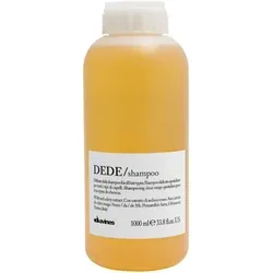 Davines Essential Haircare Dede Shampoo 1000 ml - Veganes Aufbaushampoo für feines Haar, spendet Feuchtigkeit und Kraft ohne zu beschweren, pH-Wert 5,5 für geschmeidigen Glanz.