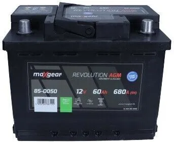 MAXGEAR Starterbatterie 12V 60Ah 680A/EN L2