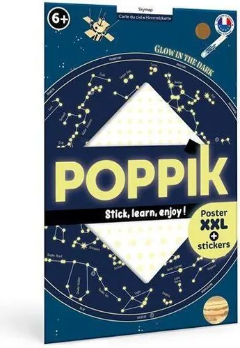 POPPIK - Lernposter & Sticker Himmelskarte