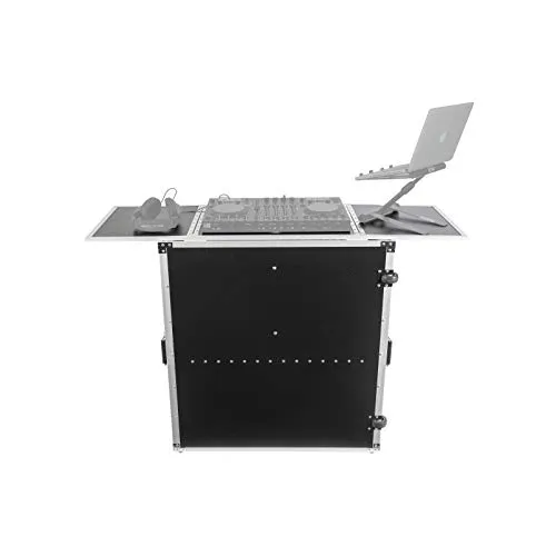 MUSIC STORE DJ Desk Trolley PRO - Robuster DJ-Trolley für mobiles Equipment, ideal für DJs. Hergestellt aus hochwertigen Materialien für eine lange Lebensdauer und einfache Handhabung.